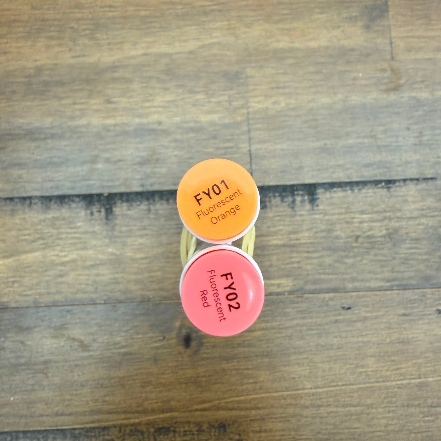 Ohuhu Honolulu Brush Markers - Brush and Fine Tip - FLUORESCENT ORANGE