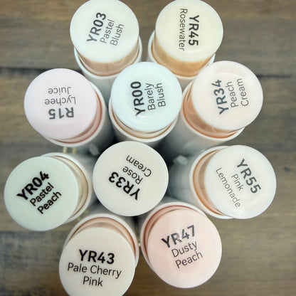 Ohuhu Honolulu Brush Markers - Brush and Fine Tip - FAIR SKINS