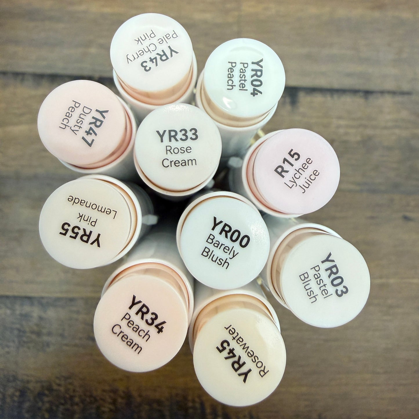 Ohuhu Honolulu Brush Markers - Brush and Fine Tip - FAIR SKINS