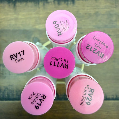 Ohuhu Honolulu Brush Markers - Brush and Fine Tip - BRIGHT PINKS