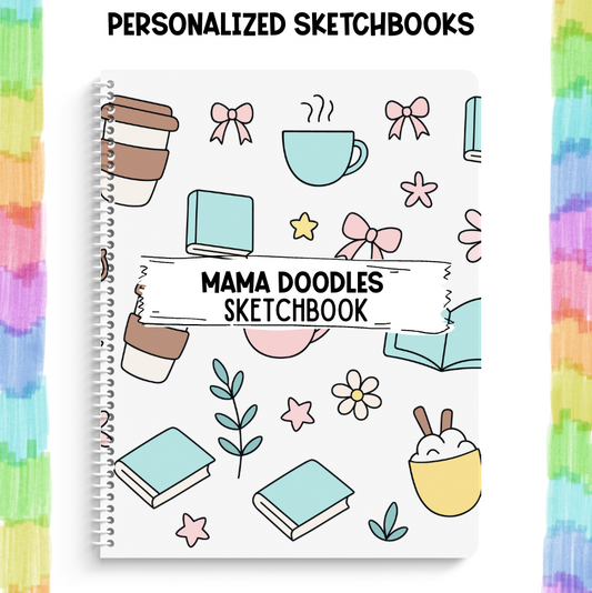 Personalized Sketchbook Coffee